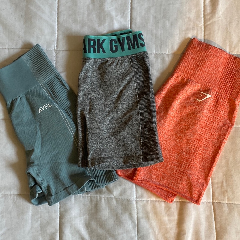 GymShark/AYBL Shorts Bundle